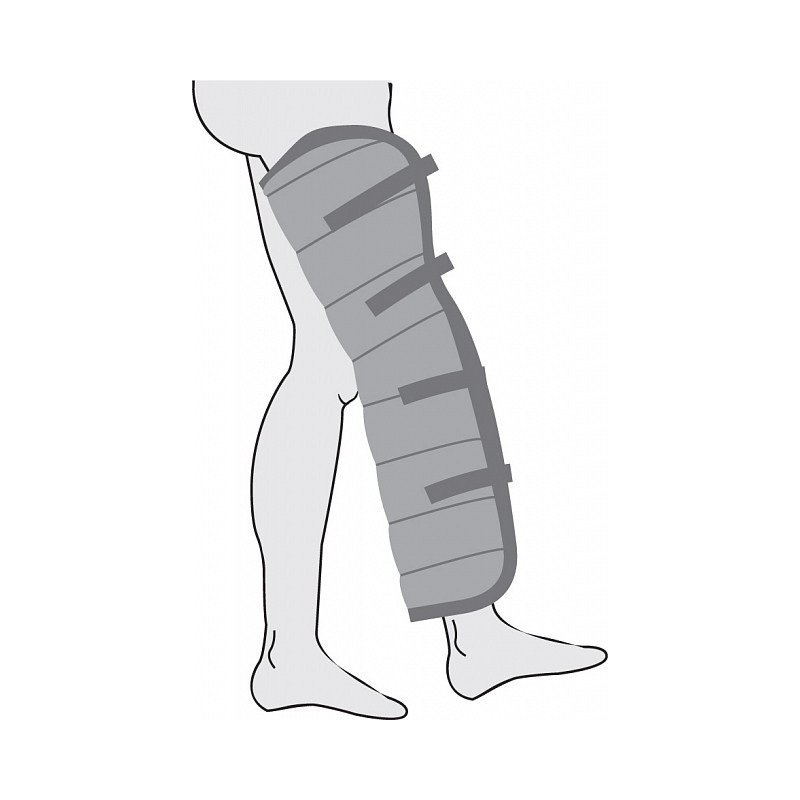 Leg cuff for magics magnetotherapy
