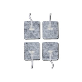 Électrodes pour électrostimulation et TENS 45x35 mm avec câble - boîte de 4 pièces