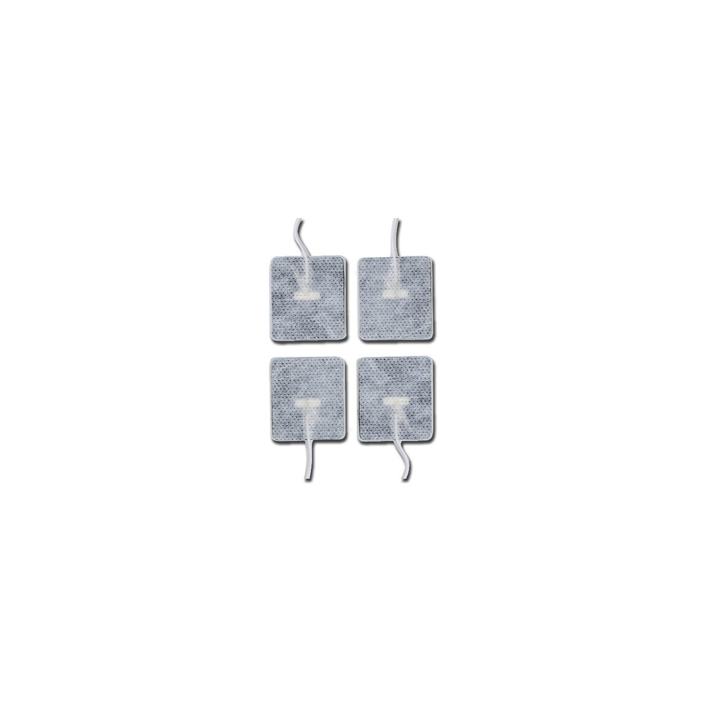 Elektroder för elektrostimulering och TENS 45x35 mm med kabel – förpackning med 4 st.