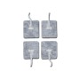 Pre-gelled electrodes 45x35 mm with cable - pack. 4 pcs.