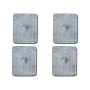 Électrodes prégélifiées pour l’électrostimulation 45x35 mm PG470 - pack 4 pièces.