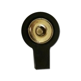 2 mm clip adapters - black - pack. 10 pcs.