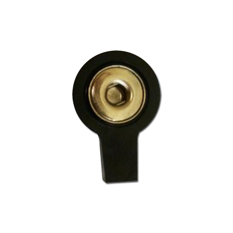Adaptadores de clip 2 mm - negro - pack 10 uds.