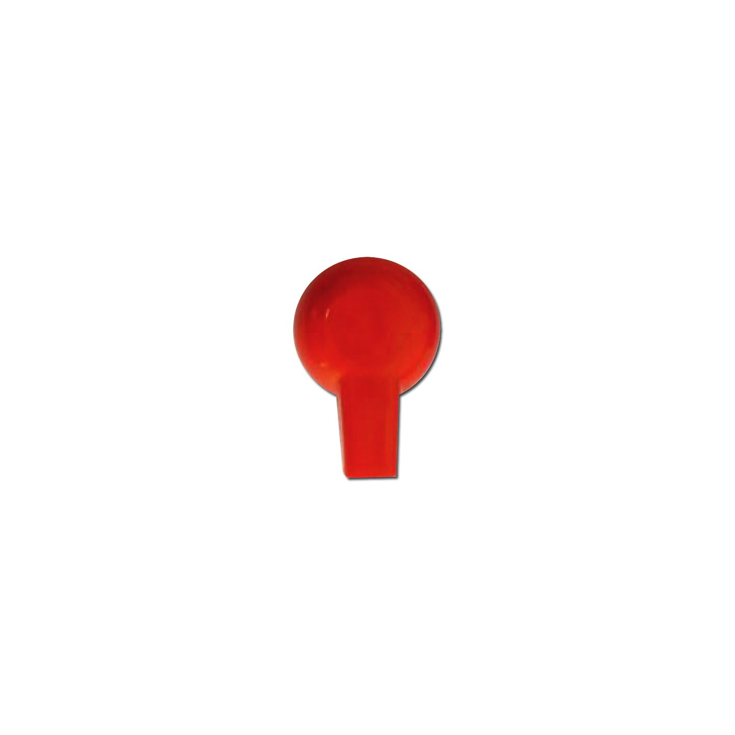 Adaptadores de clip 2 mm -rojos - envase de 10 unidades