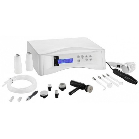 Echipament multifuncțional 5 în 1 cu ciocan rece/cald, frecvență înaltă, brossage, aspirare și pulverizare