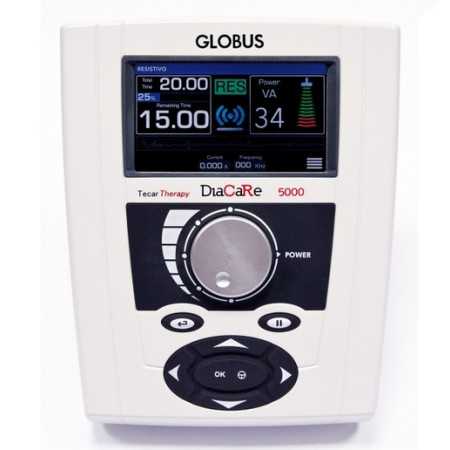 GLOBUS Diacare 5000 RE Tecar Therapy - Écran tactile couleur avec REFILL SYSTEM