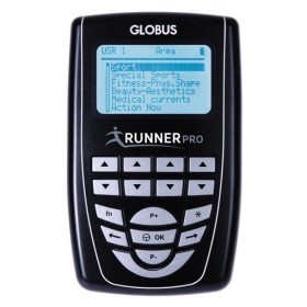 Globus runner pro 4 csatornás, elektrostimuláció, speciális sportokhoz