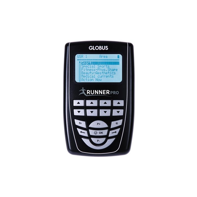 Globus runner pro 4 csatornás, elektrostimuláció, speciális sportokhoz