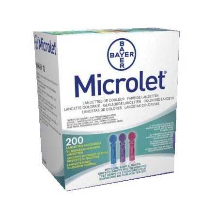 Microlet Replacement Needles 200 Pcs.