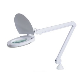 Led wölfin lampe mit linse - tisch