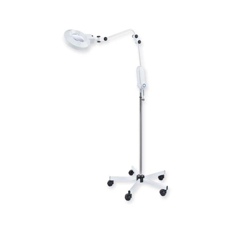 Lamp with lens - gimanord fluorescent - on floor lamp