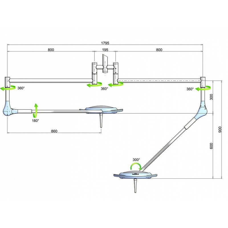Pentaled 12 dubbel - plafond