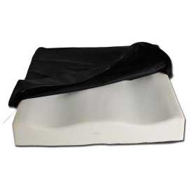 Visco-mouss anti-decubitus cushion 41x41x6 cm