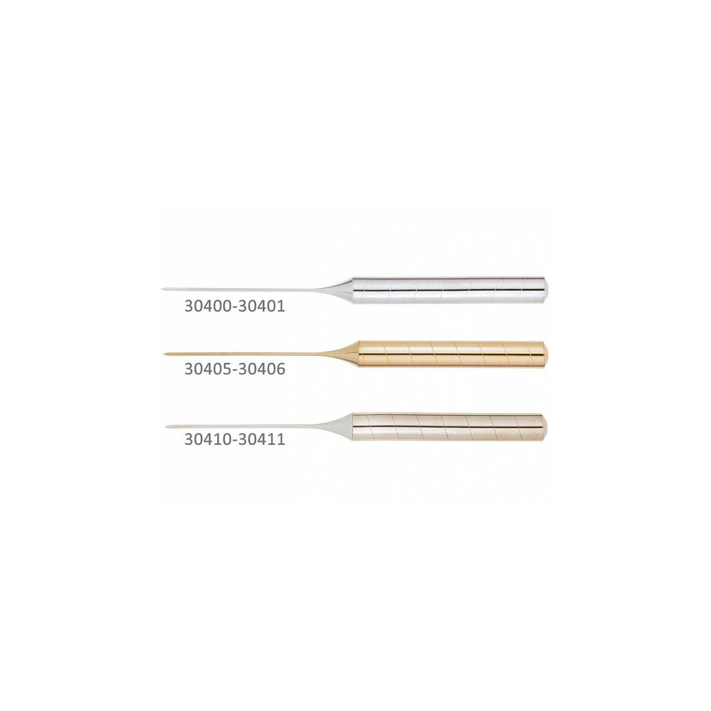 Aghi elettrolisi inox ballet k2 - conf. 50 pz.