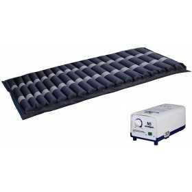 Anti-decubitus kit with 17-element mattress and adjustable compressor