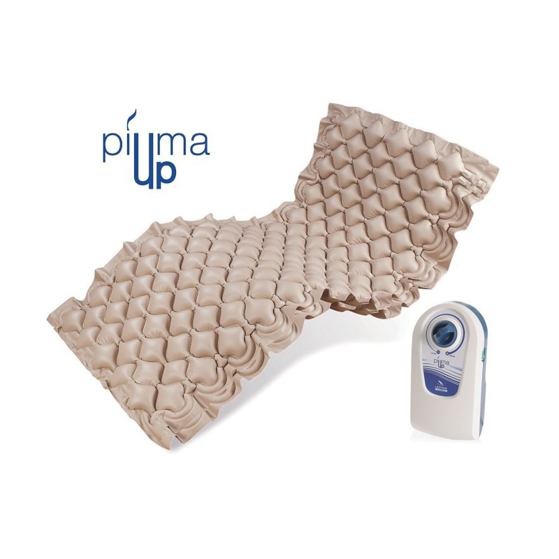 Piuma up váltakozó ciklusú anti-decubitus szett - decubitus elleni buborékmatrac kompresszorral és beállítással