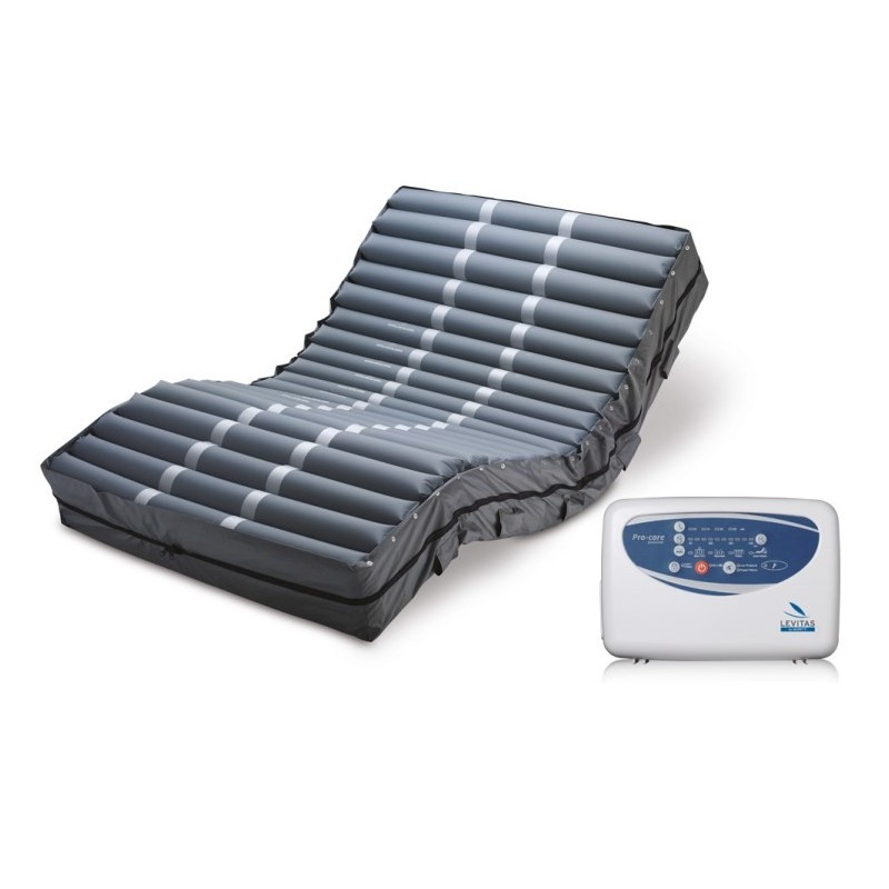 Procare bariatric alternating cycle anti-decubitus kit - mattress with interchangeable elements and compressor with adjustable p