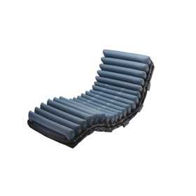 Air mattress with interchangeable elements complete with blanket
