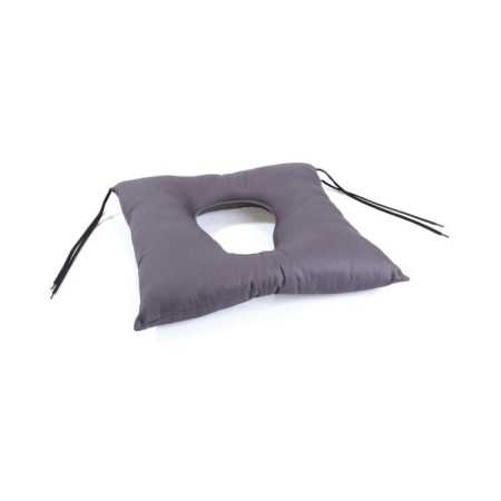 Silicone Hollow Fiber Cushion - With Hole - Cotton Sheath