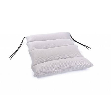 Coussin en fibres creuses en silicone - dorsal - 4 sections différenciées - gaine 3d respirante