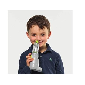 Rinowash ego - doccia nasale micronizzata portatile per terapia aerosolica con campana universale