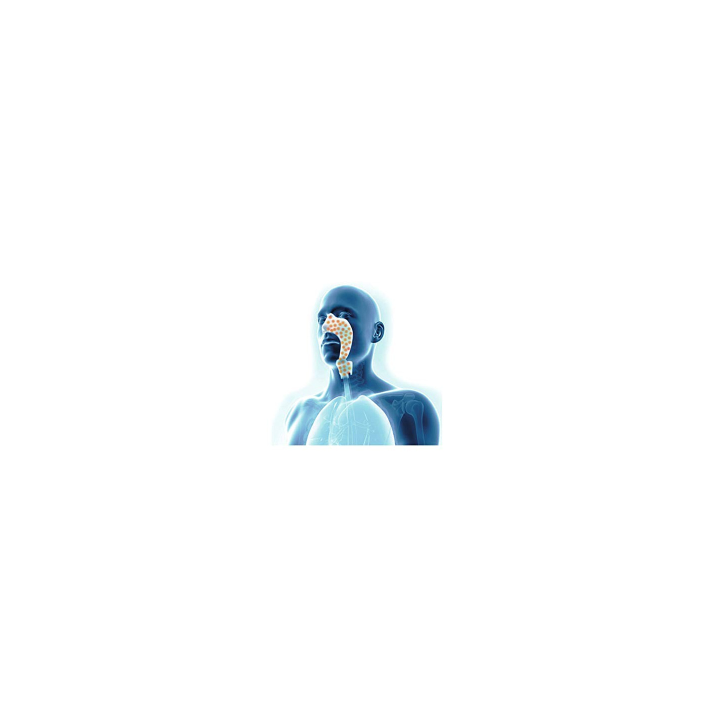 Rinowash ego - doccia nasale micronizzata portatile per terapia aerosolica con campana universale