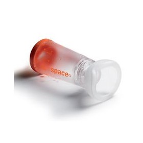 Distanziatore espace infant 0-2 anni con maschera arancio