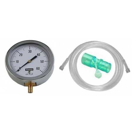 Fitting – Rohr – Manometer für Vitapep System