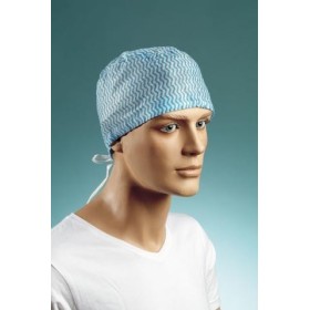 Casquette avec sangle coulissante en tissu non tissé doux et respirant - 100 pcs.