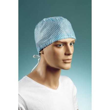 Casquette avec sangle coulissante en tissu non tissé doux et respirant - 100 pcs.