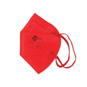 Masque ffp2 nr comfymask - rouge - pack  20 pièces.