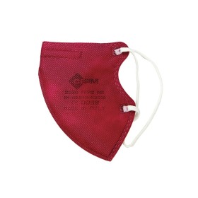 Masque ffp2 nr comfymask fit - bordeaux - pack 20 pièces.