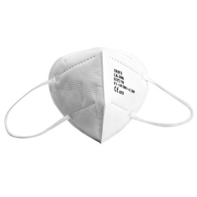 Masque ffp2 - blanc - gb,fr,es,pt,de - pack 20 pièces.