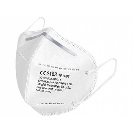 ffp2 filter mask - gb,fr,es,pt,de - pack. 20 pcs.