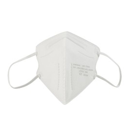 Mascarilla ffp2 pequeña - blanca - it,gb,fr,es,de - pack 20 uds.