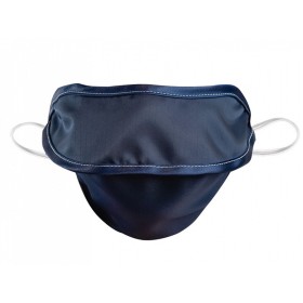 Mycroclean herbruikbaar masker junior/ volwassenen small bfe 99.8% - blauw/blauw
