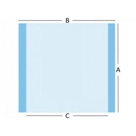 Inzisionstuch 60x65 cm - steril - Packung. 50 Stück.