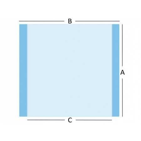 Inzisionstuch 60x65 cm - steril - Packung. 50 Stück.