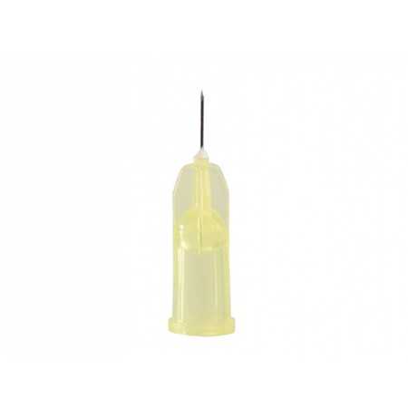 Aguja de mesoterapia luer 30g 0,30x6 mm - amarillo - pack 100 uds.