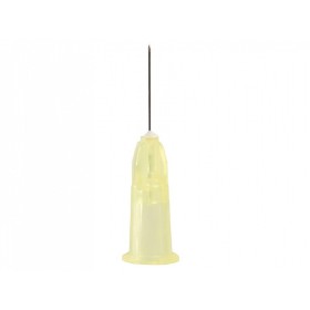 Aiguille de sclérothérapie/comblement luer 30g 0,30x12mm - jaune - pack 100 pièces.