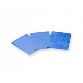 Polythene wipes 33x45 cm - blue - pack. 500 pcs.
