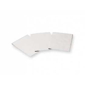 Polythene wipes 33x45 cm - white - pack. 500 pcs.