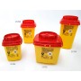 CS line sharps waste container - 2 liters - pack. 60 pcs.