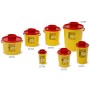 Sharps waste container pbs line - 6 liters - pack. 55 pcs.