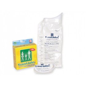 Traveljohn wc portatile - 800 cc - conf. 3 pz.