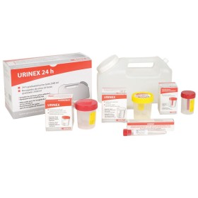 Recipient pentru urină 120 ml - cutie individuală - steril - pachet de 100 buc.