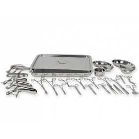 Birthing iron set - 25 pieces