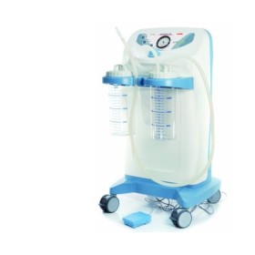 NEW HOSPIVAC BR surgical aspirator with 2 2l jars and rechargeable battery