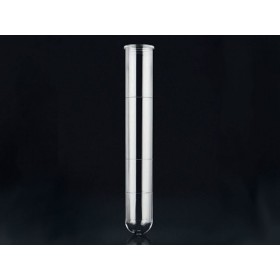 Tube à essai 16x100 mm - 10 ml - cylindrique avec rebord - pack 2000 pièces.