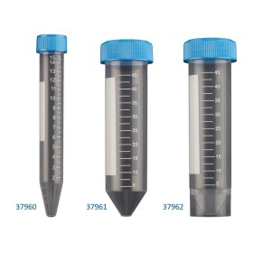 Tubo centrífugo 50 ml - cónico con base - 30x115 mm - no estéril - paquete 500 uds.